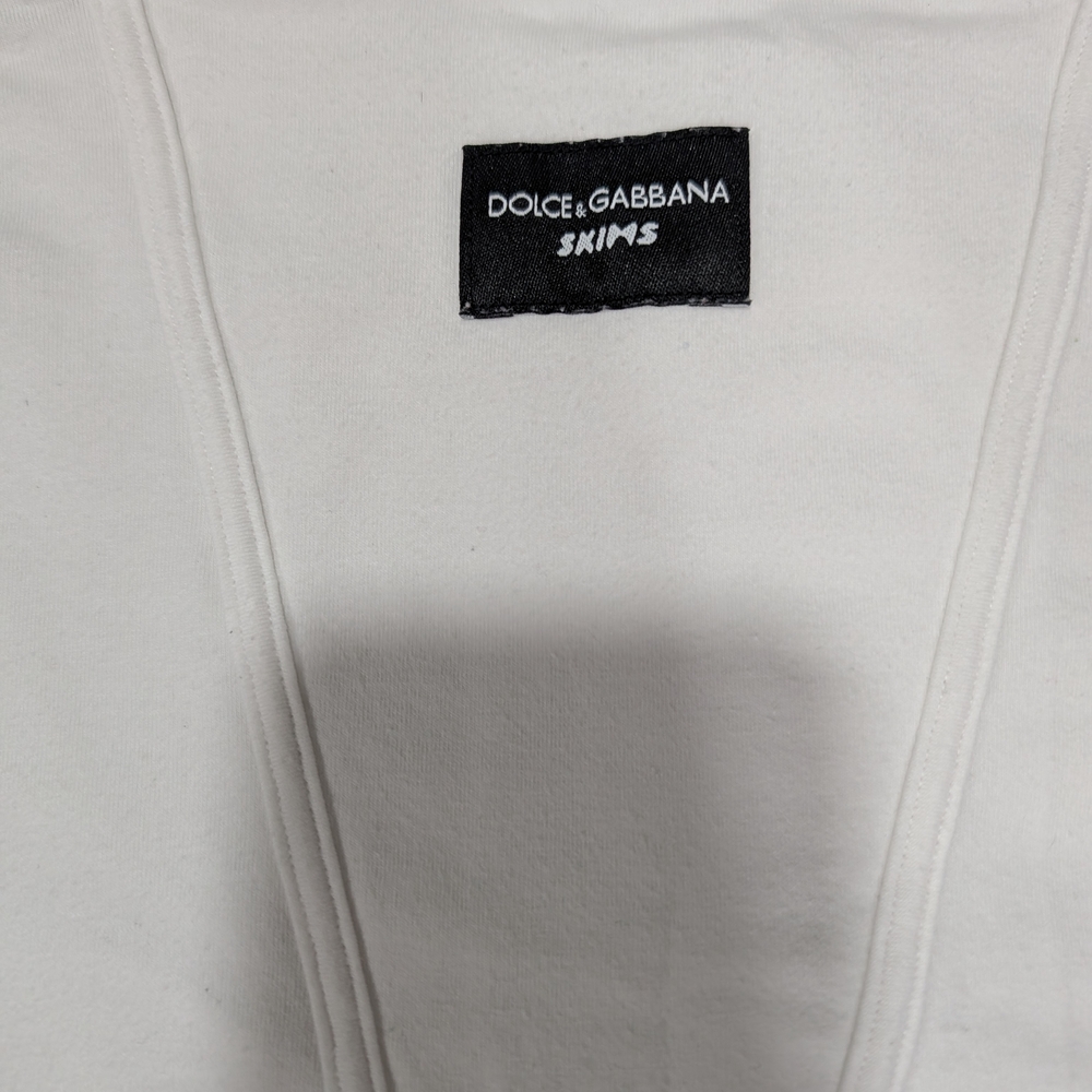 Dolce & Gabbana Skims Classic White Boxer Briefs - Picture 2 of 4